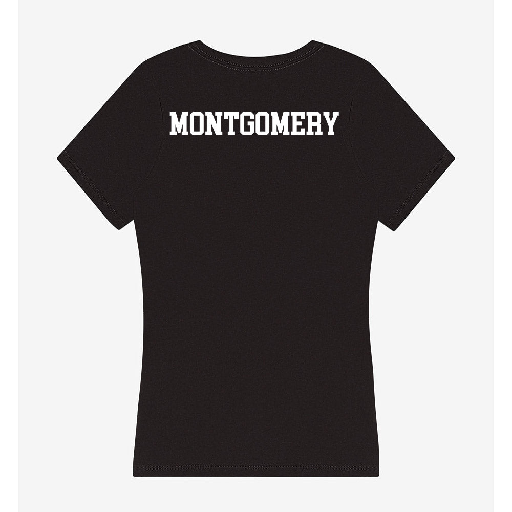 Detroit Mercy - NCAA Women's Track & Field : Madison Montgomery - Women's V-Neck T-Shirt-1