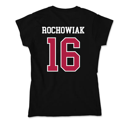 Detroit Mercy - NCAA Men's Lacrosse : Sam Rochowiak - Soft Style Women’s T-Shirt-1