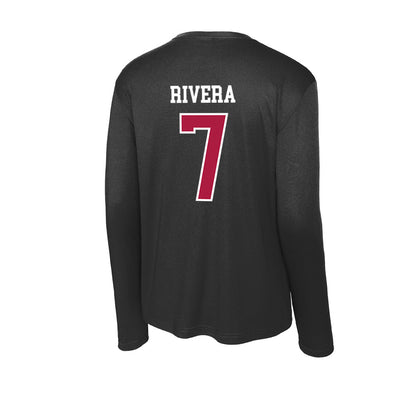 Detroit Mercy - NCAA Women's Soccer : Jada Rivera - Activewear Long Sleeve T-Shirt-1