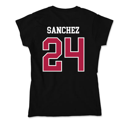 Detroit Mercy - NCAA Men's Soccer : Sebastian Sanchez - Soft Style Women’s T-Shirt-1
