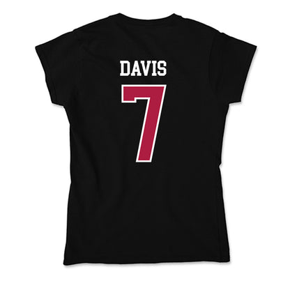 Detroit Mercy - NCAA Men's Lacrosse : Tristen Davis - Soft Style Women’s T-Shirt-1