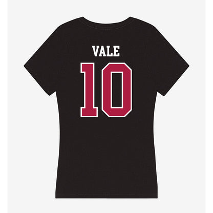 Detroit Mercy - NCAA Men's Lacrosse : Vince Vale - Women's V-Neck T-Shirt-1
