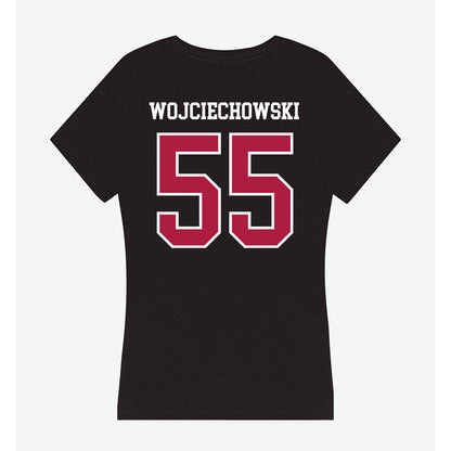 Detroit Mercy - NCAA Men's Lacrosse : DJ Wojciechowski - Women's V-Neck T-Shirt-1