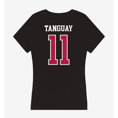 Detroit Mercy - NCAA Softball : Aleah Tanguay - Women's V-Neck T-Shirt-1