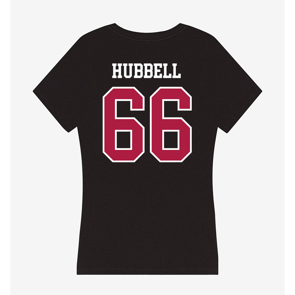 Detroit Mercy - NCAA Softball : Mia Hubbell - Women's V-Neck T-Shirt-1