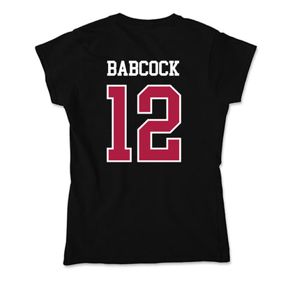 Detroit Mercy - NCAA Softball : Natalie Babcock - Soft Style Women’s T-Shirt-1