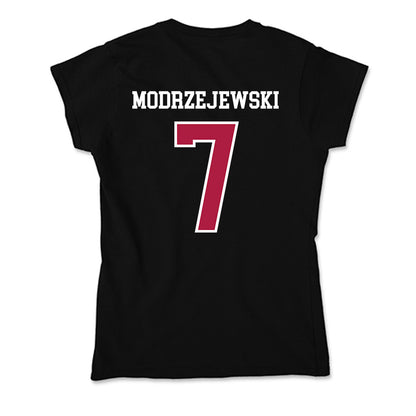 Detroit Mercy - NCAA Softball : Katie Modrzejewski - Soft Style Women’s T-Shirt-1