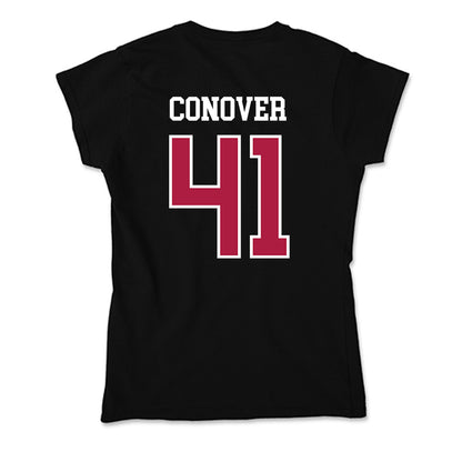 Detroit Mercy - NCAA Men's Lacrosse : Ethan Conover - Soft Style Women’s T-Shirt-1