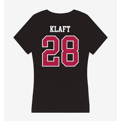 Detroit Mercy - NCAA Softball : Abby Klaft - Women's V-Neck T-Shirt-1