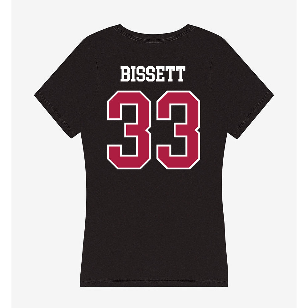 Detroit Mercy - NCAA Men's Lacrosse : Riley Bissett - Women's V-Neck T-Shirt-1