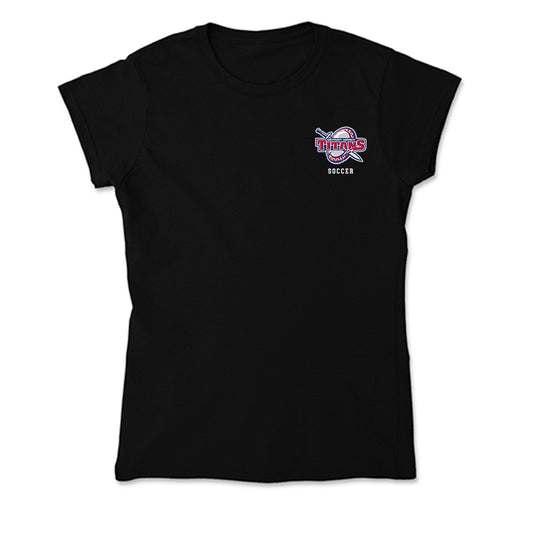 Detroit Mercy - NCAA Men's Soccer : Sebastian Sanchez - Soft Style Women’s T-Shirt-0