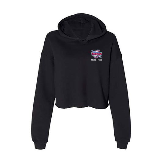 Detroit Mercy - NCAA Women's Track & Field : Nadia Hill - Women's Crop Fleece Hoodie-0