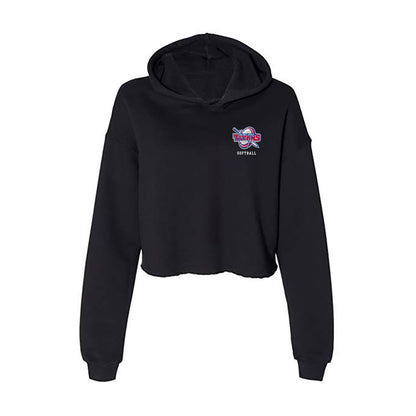 Detroit Mercy - NCAA Softball : Allison Fluker - Women's Crop Fleece Hoodie-0