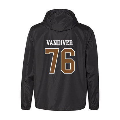 Montana - NCAA Football : Campbell Vandiver - Classic Shersey Windbreaker-1