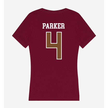 Montana - NCAA Football : Dane Parker - Women's V-Neck T-Shirt-1