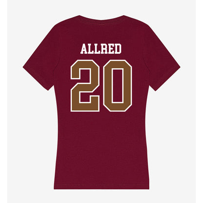 Montana - NCAA Softball : Kodi Allred - Women's V-Neck T-Shirt-1