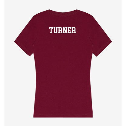Montana - NCAA Men's Cross Country : Albert Turner - Women's V-Neck T-Shirt-1