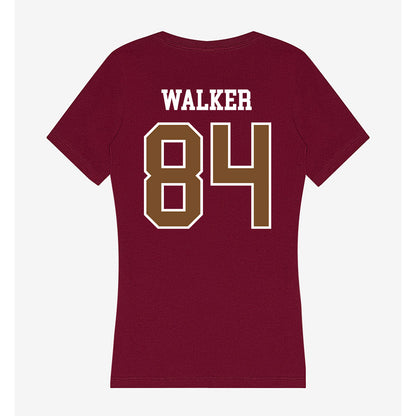 Montana - NCAA Football : Grady Walker - Women's V-Neck T-Shirt-1