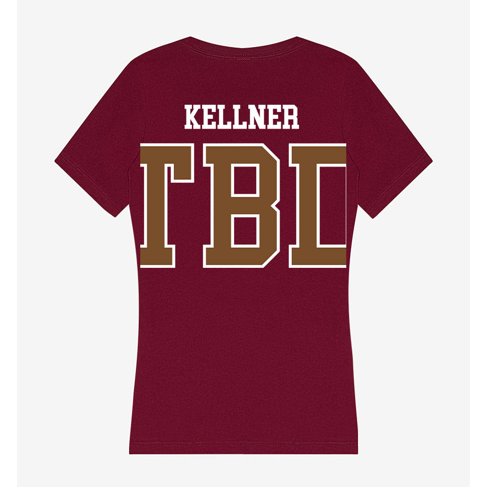 Montana - NCAA Football : Dane Kellner - Women's V-Neck T-Shirt-1