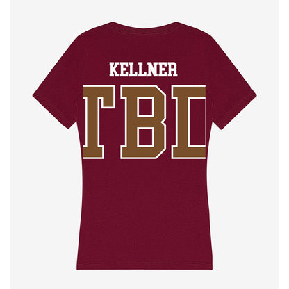 Montana - NCAA Football : Dane Kellner - Women's V-Neck T-Shirt-1