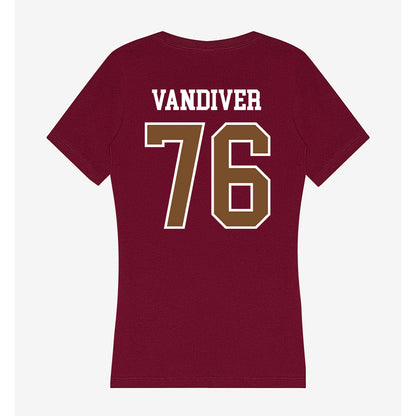 Montana - NCAA Football : Campbell Vandiver - Classic Shersey Women's V-Neck T-Shirt-1