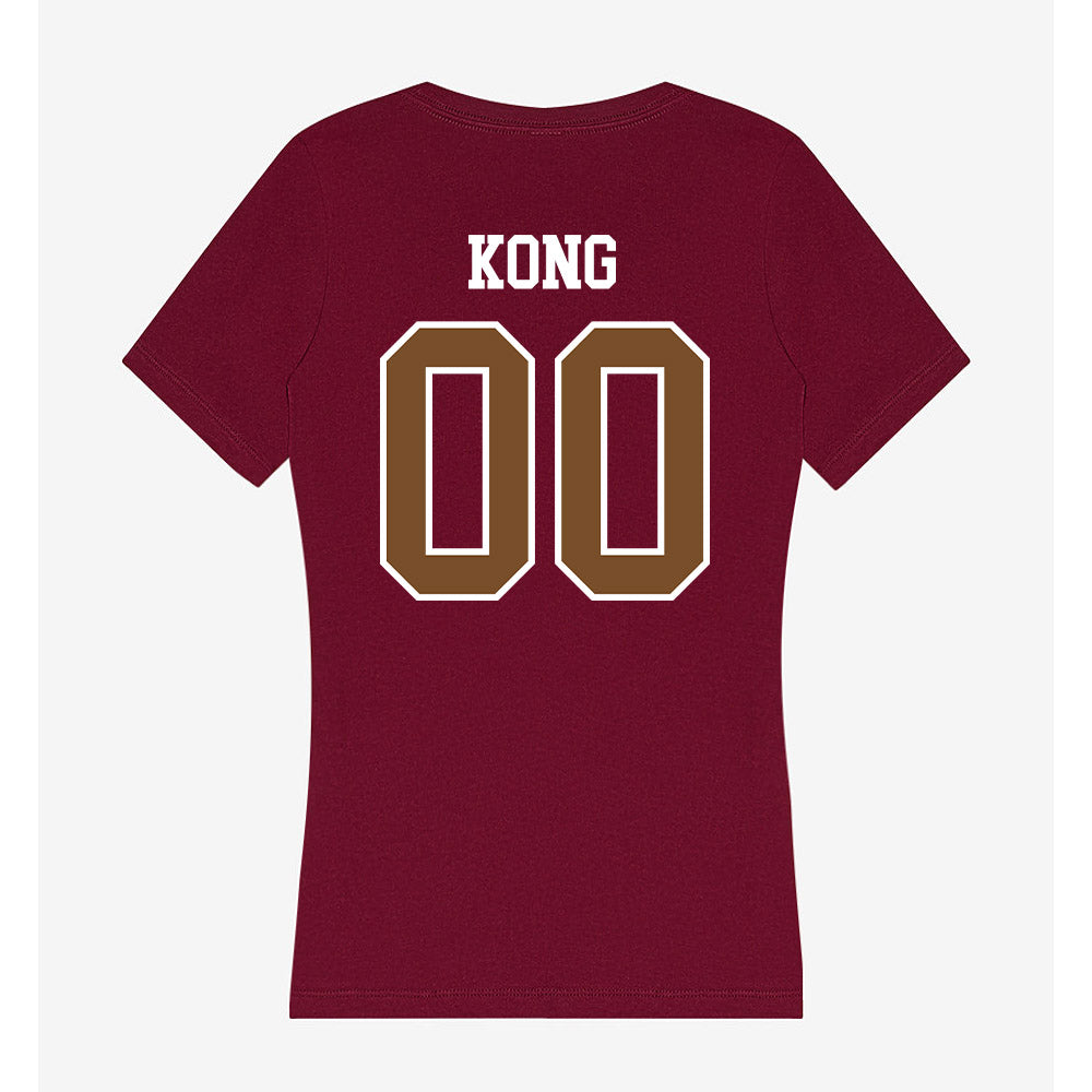 Montana - NCAA Softball : Kaiana Kong - Women's V-Neck T-Shirt-1