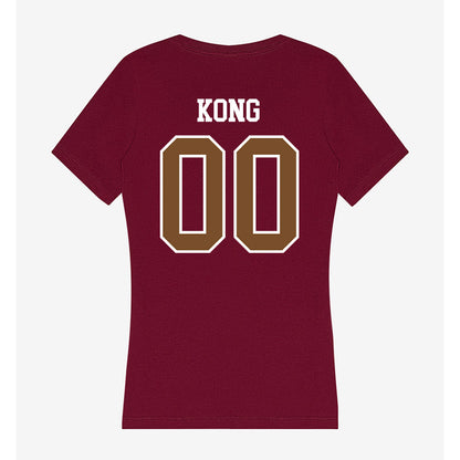 Montana - NCAA Softball : Kaiana Kong - Women's V-Neck T-Shirt-1