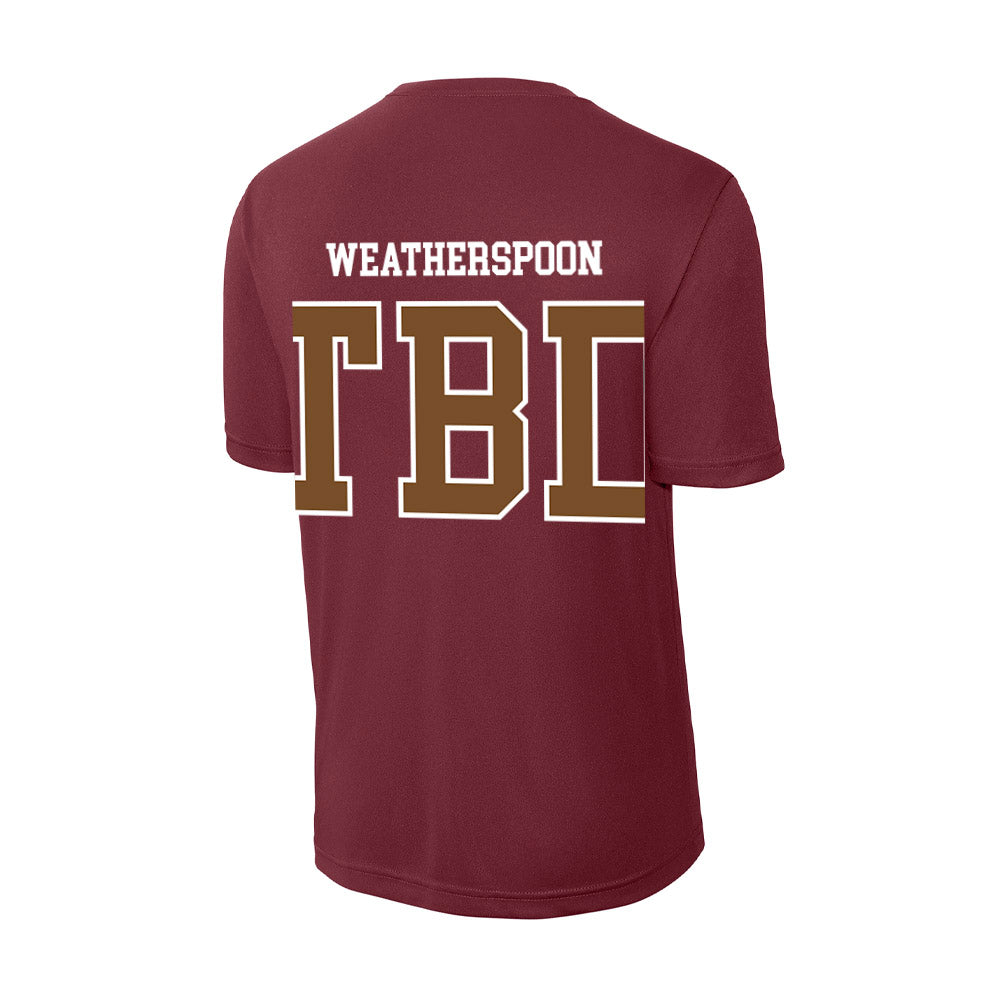 Montana - NCAA Football : Rodney Weatherspoon - Activewear T-Shirt-1