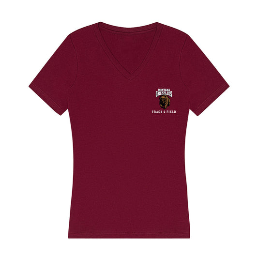 Montana - NCAA Men's Track & Field : Brody Doran - Classic Shersey Women's V-Neck T-Shirt-0