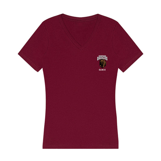 Montana - Dance Team : Demi Bauck - Classic Shersey Women's V-Neck T-Shirt-0