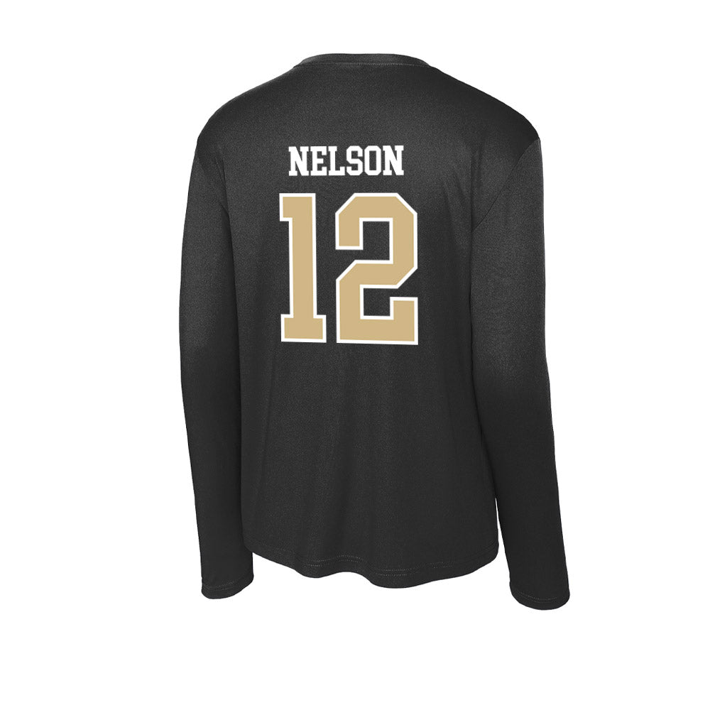GWU - NCAA Men's Water Polo : Austin Nelson - Activewear Long Sleeve T-Shirt-1
