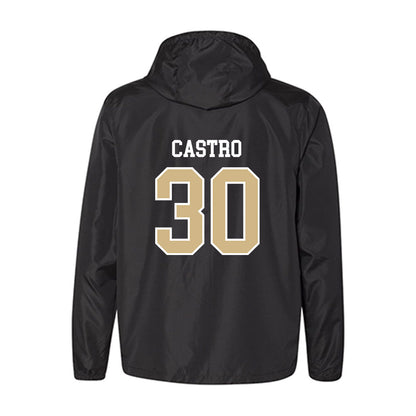 GWU - NCAA Men's Basketball : Rafael Castro - Windbreaker-1