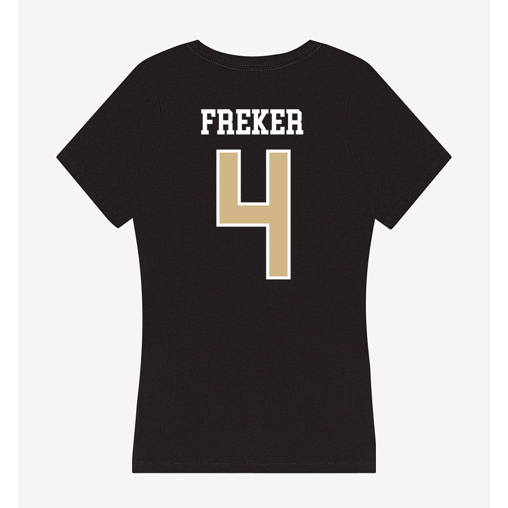 GWU - NCAA Baseball : Brodie Freker - Women's V-Neck T-Shirt-1