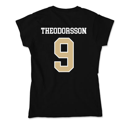 GWU - NCAA Women's Basketball : Emma Theodorsson - Soft Style Women’s T-Shirt-1