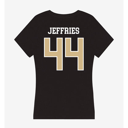 GWU - NCAA Baseball : Graham Jeffries - Women's V-Neck T-Shirt-1