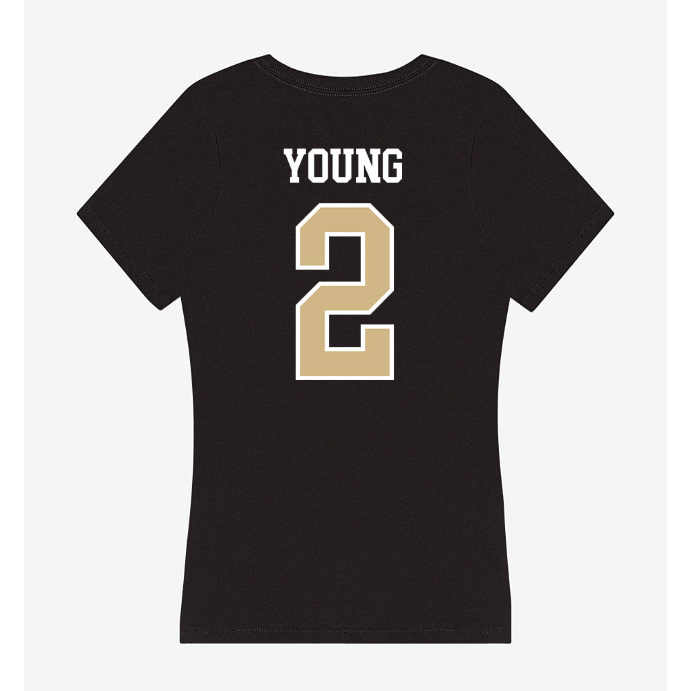 GWU - NCAA Baseball : Brett Young - Women's V-Neck T-Shirt-1