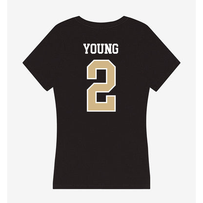 GWU - NCAA Baseball : Brett Young - Women's V-Neck T-Shirt-1