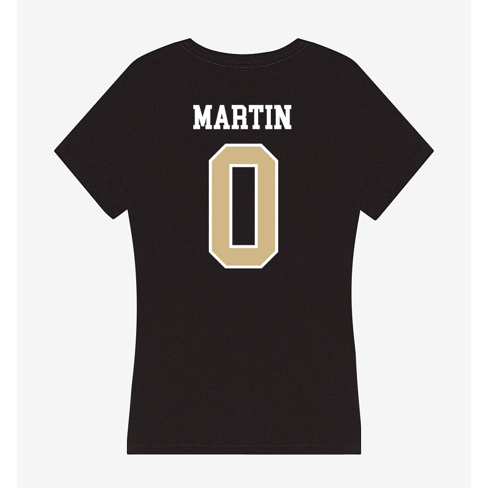 GWU - NCAA Men's Soccer : JP martin - Women's V-Neck T-Shirt-1