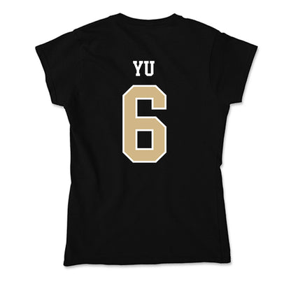 GWU - NCAA Baseball : Spencer Yu - Soft Style Women’s T-Shirt-1