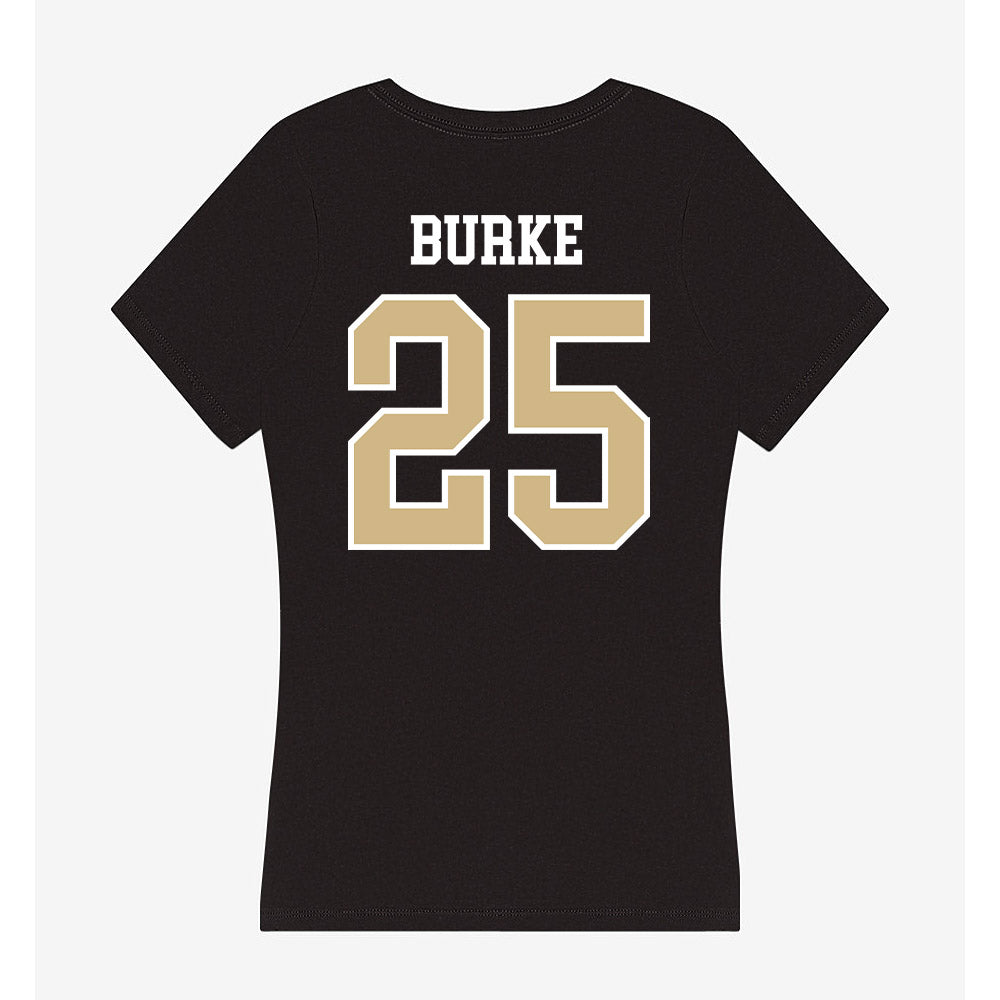 GWU - NCAA Women's Lacrosse : Gracie Burke - Women's V-Neck T-Shirt-1