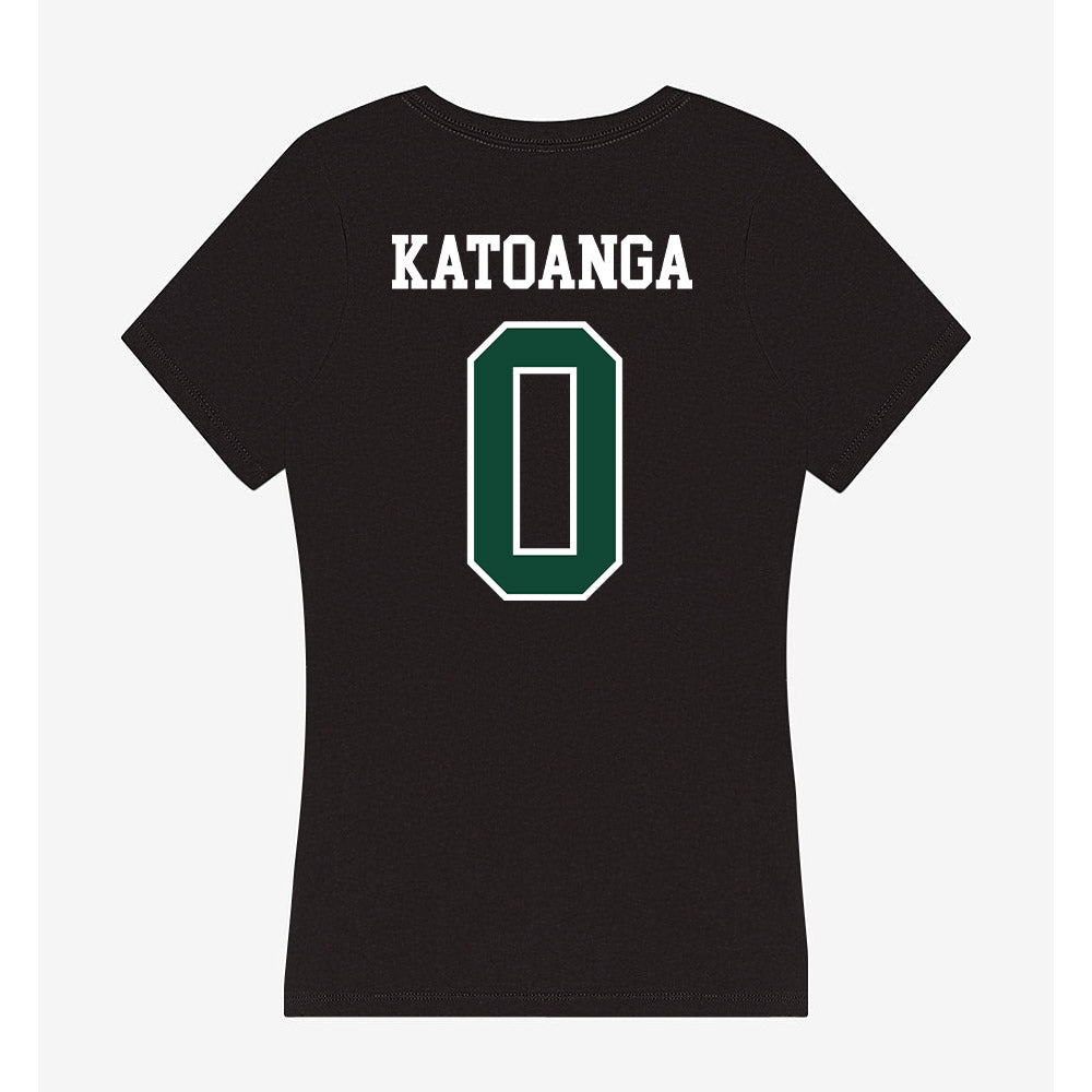 Portland State - NCAA Football : Chaz Katoanga - Women's V-Neck T-Shirt-1