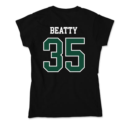 Portland State - NCAA Men's Basketball : Matt Beatty - Soft Style Women’s T-Shirt-1