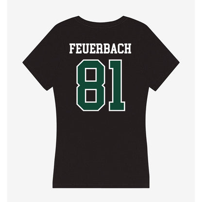 Portland State - NCAA Football : Josh Feuerbach - Women's V-Neck T-Shirt-1