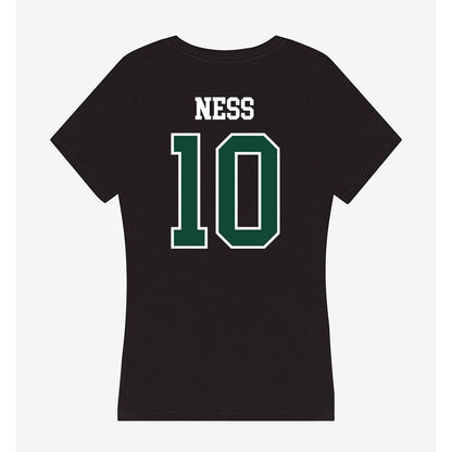 Portland State - NCAA Men's Basketball : Colt Ness - Women's V-Neck T-Shirt-1