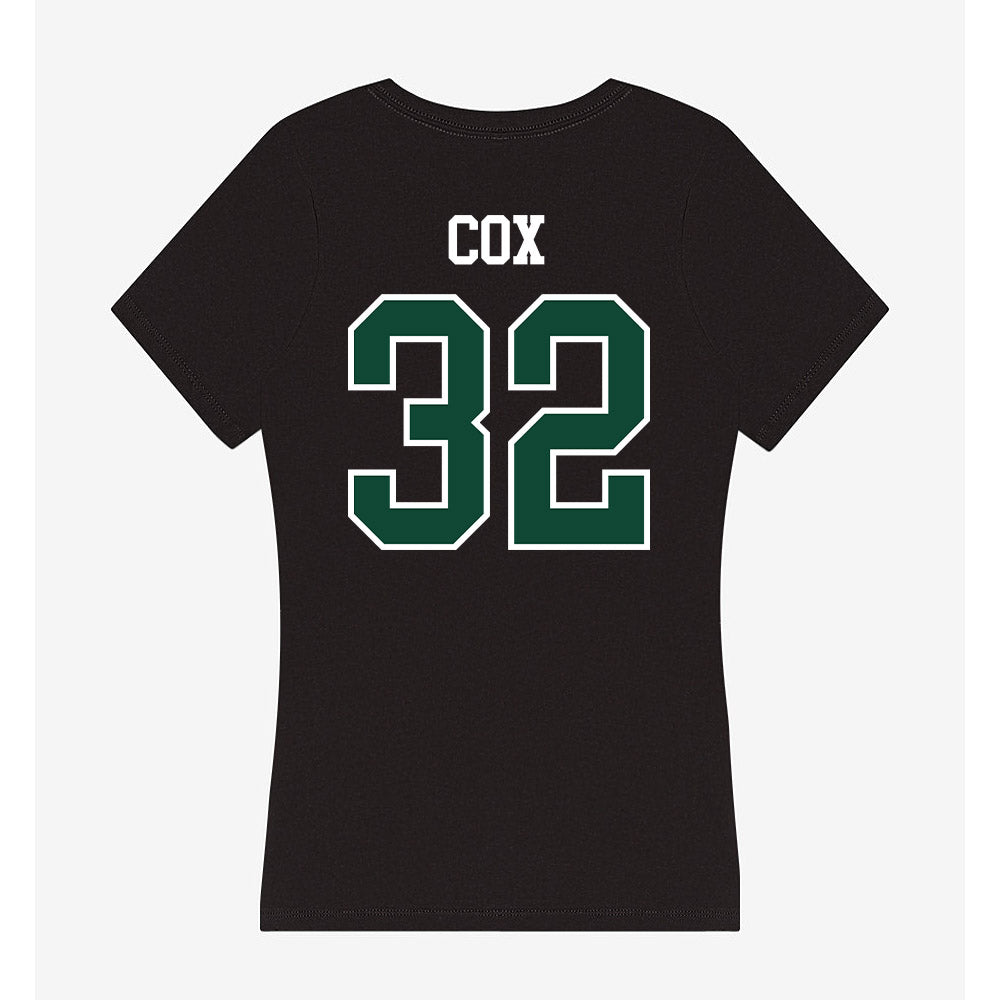 Portland State - NCAA Football : Carson Cox - Women's V-Neck T-Shirt-1