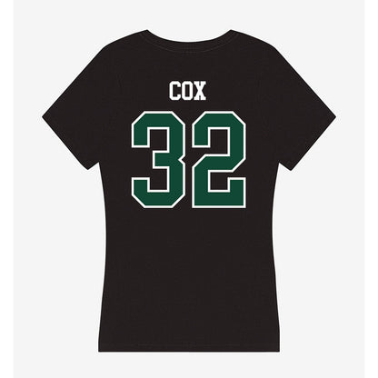 Portland State - NCAA Football : Carson Cox - Women's V-Neck T-Shirt-1