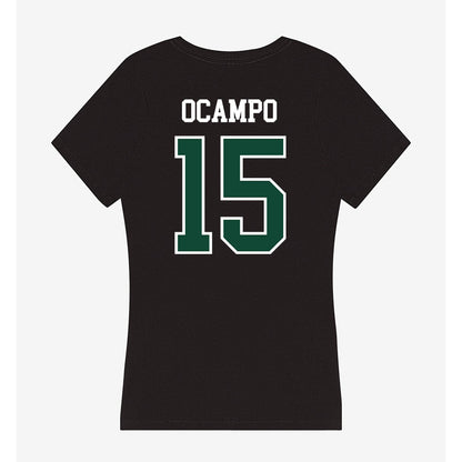 Portland State - NCAA Women's Volleyball : Xanthe Ocampo - Women's V-Neck T-Shirt-1