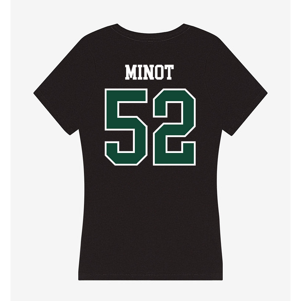 Portland State - NCAA Football : James Minot - Women's V-Neck T-Shirt-1