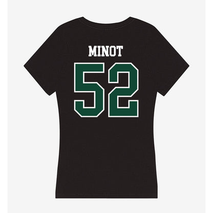 Portland State - NCAA Football : James Minot - Women's V-Neck T-Shirt-1