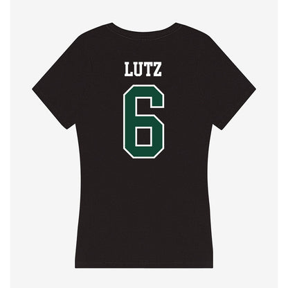 Portland State - NCAA Softball : Breanna Lutz - Women's V-Neck T-Shirt-1